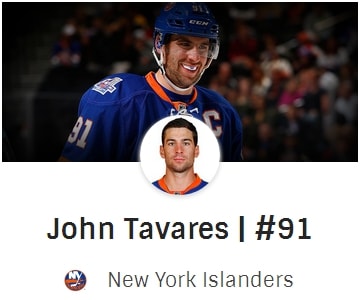 John Tavares jerseys